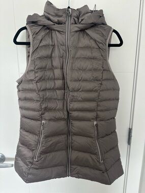Lululemon Brave The Cold Vest Size 10 700 Fill Goose Down Long Puffer Vest